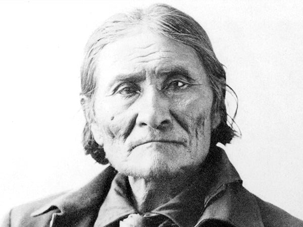 "Geronimo était un répit : un jeune homme très courageux de 19 ans avec un nom très similaire au héros amérindien Geronimo est venu vers moi" 