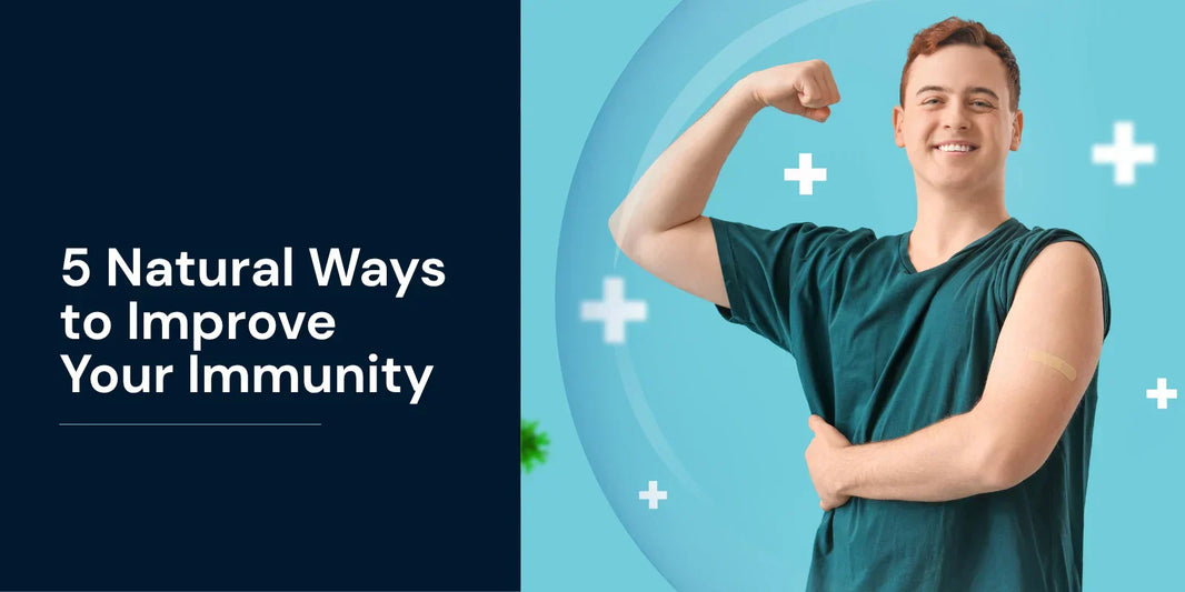 A healthy man with improved immunity
