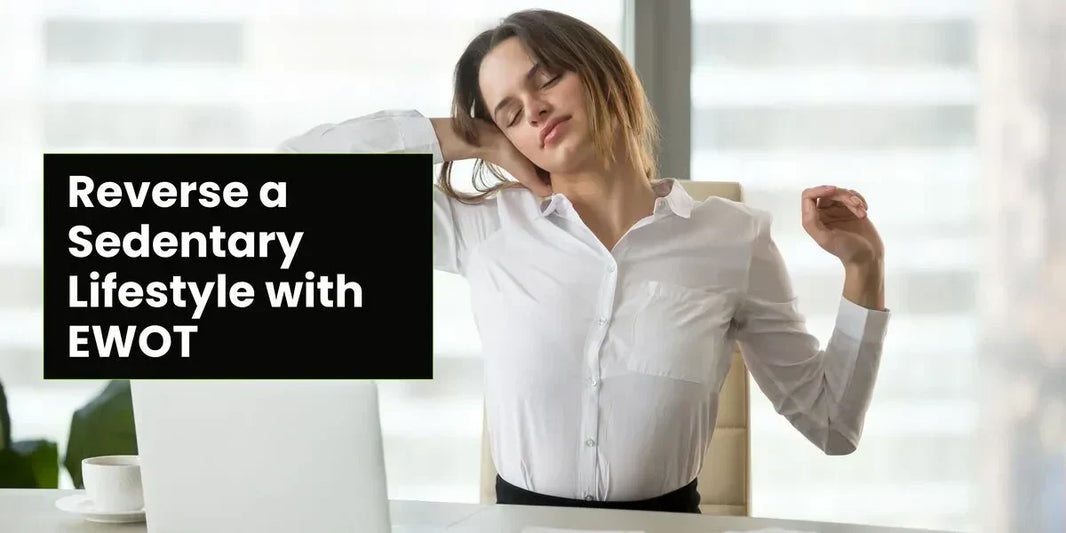 A woman tired at workplace 