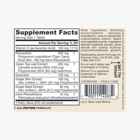 Fórmula resveratrol sinergia-antioxidante