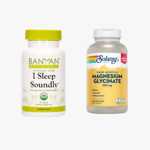Sleep Combo: I Sleep Soundly + Magnesium Glycinate