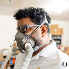 Economy EWOT System with Medical Grade Oxygen Reservoir Bag and Patented Mask