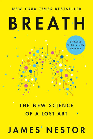 Cover page of the book "Breath: The New Science of a Lost Art" by James Nestor
