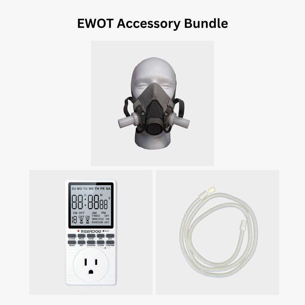 EWOT Accessory Bundle With Additional Mask, Auto Timer and Connector Hoses