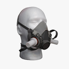 Máscara Turbo Oxygen Mega Flow con correa ajustable (máscara EWOT)