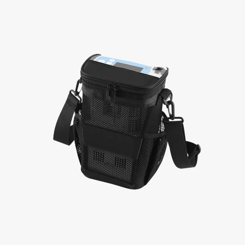 O2E2® 6LPM Portable Oxygen Concentrator inside a black bag