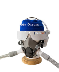Turbo Oxygen Mega Flow Mask with Adjustable Strap - Breathing.com