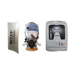 EWOT System Combo B - New 5 LPM Oxygen Machine, 900 Liter Bag, and Mask